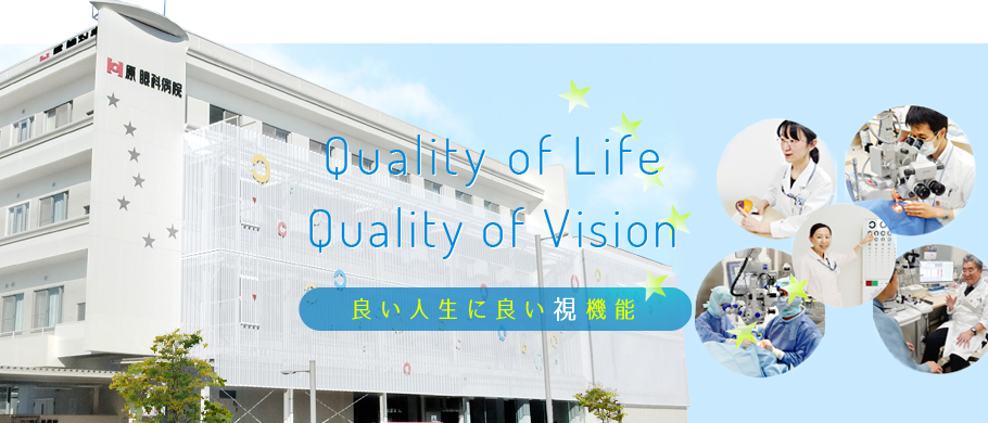 Quality of Life Quality of Vision　良い人生に良い視機能